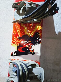 Predám snowboard dĺžka 125cm topánky 36. - 2