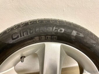 Predám disky KIA s pneumatikami Pireli 205/55 R16 - 2