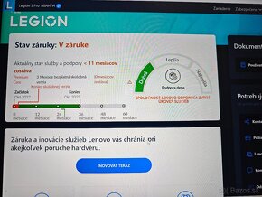 Lenovo legion 5 pro 16IH7H +Zaruka +navyse zariadenia - 2