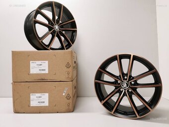 Škoda, Vw alu disky 8J R18 5x112 ET48 Borbet 1250 - 2