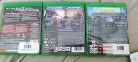 Predám hry na Xbox Halo Wars 2 Bordelands 3 a Wolfenstein - 2