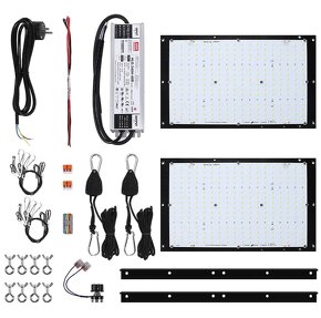 Kompletní DUAL pěstební stan - světla, ventilátory, filtr... - 2