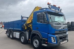 9370 Volvo FMX 540 - 8x4 – Valník/Sklápěč + HR-Fassi 36 t/m - 2