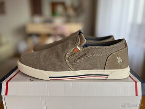 Plátené mokasíny U.S. Polo ASSN. - 2