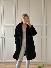 Faux fur dlhý kabát - 2