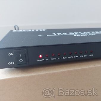 Predám HDMI splitter (rozbočovač) PremiumCord KHSPLIT8 - 2