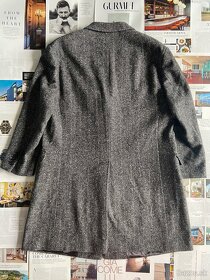 Corneliani luxusný talianský pánsky kabát 56 (L/ menšie XL) - 2