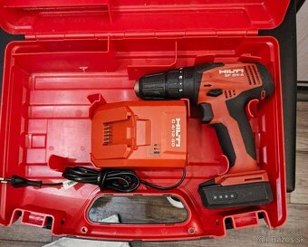 HILTI SF 2H-A KOMPLET KUFRIK NABIJACKA BATERIA TOP STAV - 2