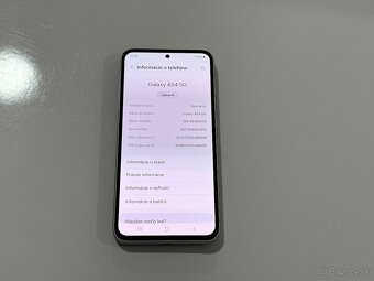 Samsung A54 5G ZÁRUKA stav NOVÉHO 8/256GB - 2