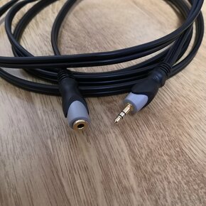 PremiumCord prodlužovací 3.5mm jack kabel M/F - 3m - 2