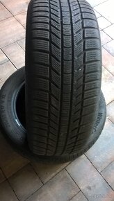 ZIMNÉ 215/55 R17 98H 2x CONTINENTAL rok 2022 a 2x BARUM 2019 - 2