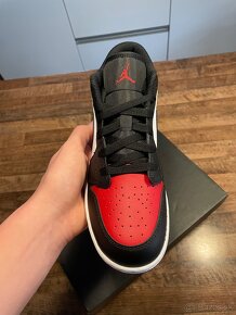 Air Jordan 1 Low Bred Toe - 2