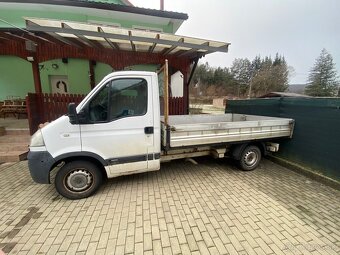 Prenájom dodávky Opel Movano do 3,5t (valníková nadstavba) - 2