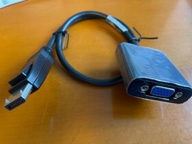 Predám nepoužívanú redukciu DisplayPort -> VGA M/F - 2