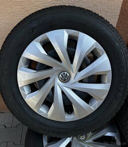 5x100 R15 5,5J ET40 + 185/65 R15 Semperit  VW Polo - 2