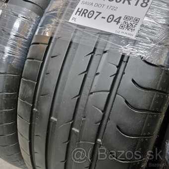 Letné pneumatiky 235/50 R18 SAVA DOT1722 - 2