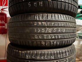 R18 235/55 Michelin Latitude Sport 3 2x4.5MM DOT3717 - 2