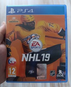 FIFA 19 CZ PS4 + NHL 19 CZ PS4 - 2