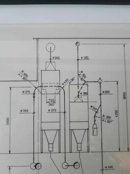 Technické výkresy - Projekt - Násypník - obrazy - Dekorácia - 2
