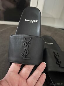 Hermes, Dior a YSL kozenne slapky - 2