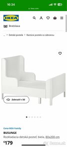 IKEA Busunge rastúca posteľ - 2