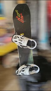 Burton topanky, viazanie, snowboard, obal - 2