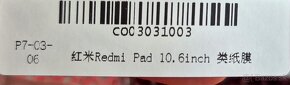 Tablet Xiaomi Redmi PAD SE 10.6 inch ochranne sklo 2kusy - 2