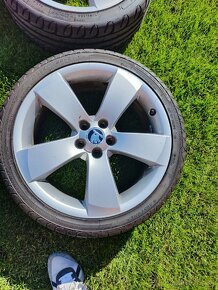 Hlinikove disky 17" original Skoda 7J X17 H2 ET41 - 2