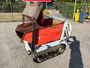 Samonakladací sklápač dumper Rampicar R100 pásový fúrik - 2