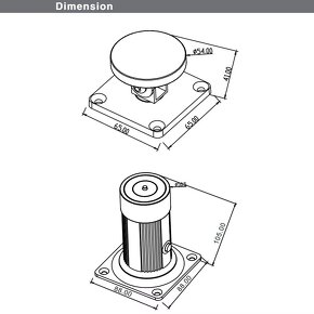 Elektromagnetický  sací zámok - 2