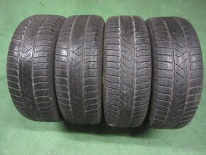 R17 Zimná sada BORBET rozteč 5x112 215/55R17 PIRELLI - 2