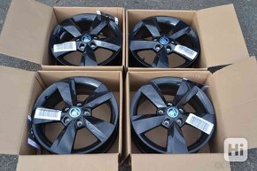 5x112 6Jx16 ET43 - nové disky original ŠKODA model NANUQ - 2