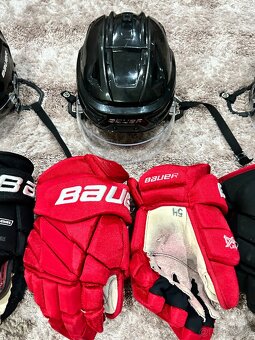 ✅ TOP RUKAVICE + PRILBY = BAUER PRO SERIES + MACH + 1X PRO ✅ - 2