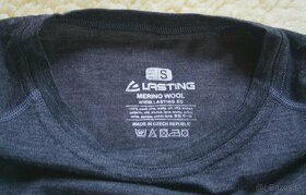 100% merino vlnené tričko Lasting S - 2