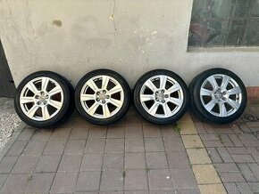 Disky audi a letné plenumatiky 5x112 225/45 R17 - 2