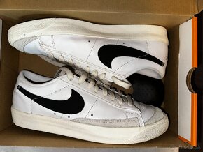 Nike Blazer Low "77 Black White Vintage - 2