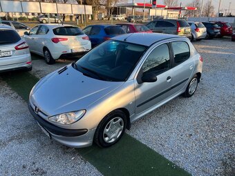 Peugeot 206 1,4 benzín, 55kW, MT/5, rok:08.2004. - 2