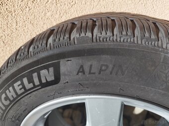 Predám 4x disky R15 s pneu Michelin Alpin6, 185/65/R15 - 2