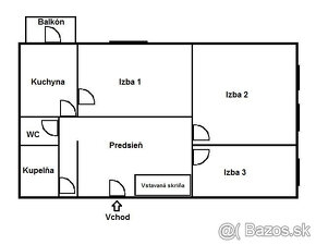 Prenajom izby v byte krikova bratislava - 2