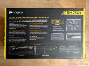 Zdroj Corsair RM750x ATX 750W 80 PLUS plne modulárny - 2