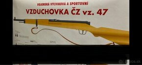 Plagát vzduchovka VZ 47 - 2