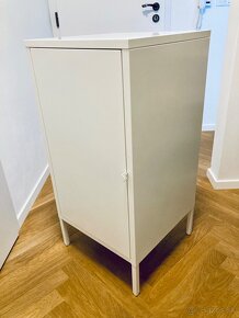 Plechová skrinka HÄLLAN Cabinet, biela, 45x75 cm, IKEA - 2