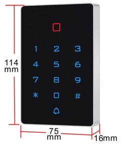 RFID čitačka (kódová klávesnica) + 10ks čipov - 2