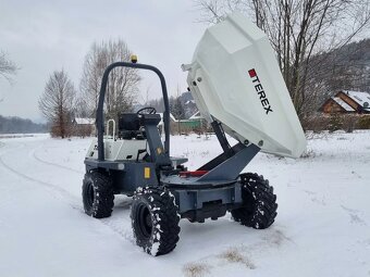 3t sklápač TEREX OBRÓT 4X4+KIPER z Nórska Perfektný stav KUB - 2