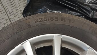 Letne pneumatiky Continental 225/65 R17 plus hlinikove disky - 2