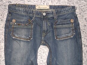 Trojštvrťové nohavice URBAN JEANS M - 2