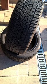 2 ks ZIMNÉ 245/45 R17 99V XL DUNLOP  8 mm NOVÉ LEN 75,-€/kus - 2