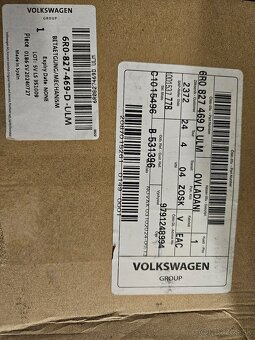 Mikrospínač kufra VW 6R0827469 - 2