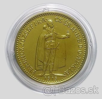 10 Koruna 1915 KB  CuZn  novorazba 2014 - 2