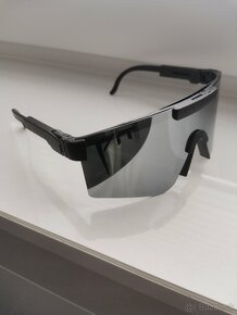 Športové slnečné okuliare Pit Viper - sivé - 2